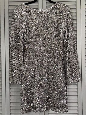 Sequin Mini Dress